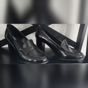 Jones NY Cypress Heeled Penny Loafers